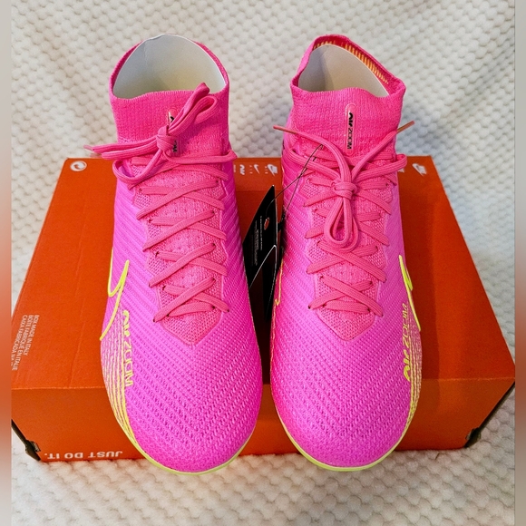 Nike Zoom Mercurial Superfly 9 Elite AG-Pro “Pink Blast” FD0245-605 Men Size 10 - Picture 6 of 11